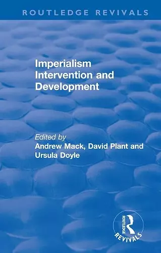 Imperialism Intervention and Development cover