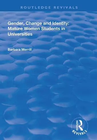 Gender, Change and Identity cover