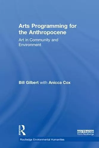 Arts Programming for the Anthropocene cover