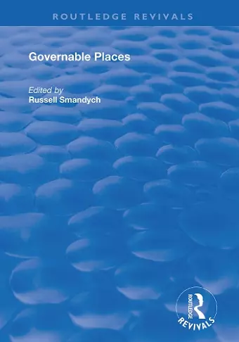 Governable Places cover