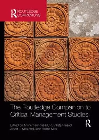 The Routledge Companion to Critical Management Studies cover