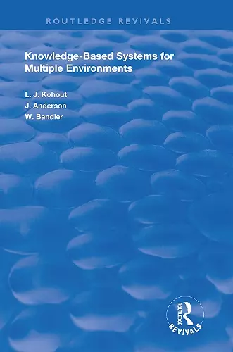 Knowledge-Based Systems for Multiple Environments cover