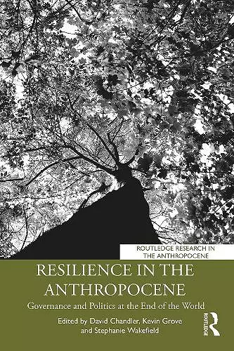 Resilience in the Anthropocene cover