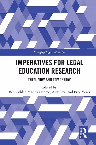 Imperatives for Legal Education Research cover