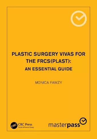 Plastic Surgery Vivas for the FRCS (Plast) cover