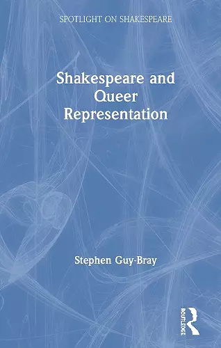 Shakespeare and Queer Representation cover