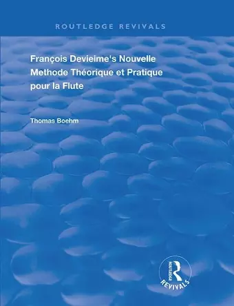 Francois Devienne's Nouvelle Methode Theorique et Pratique Pour la Flute cover