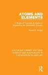 Atoms and Elements cover