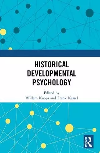 Historical Developmental Psychology cover