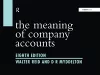 The Meaning of Company Accounts cover