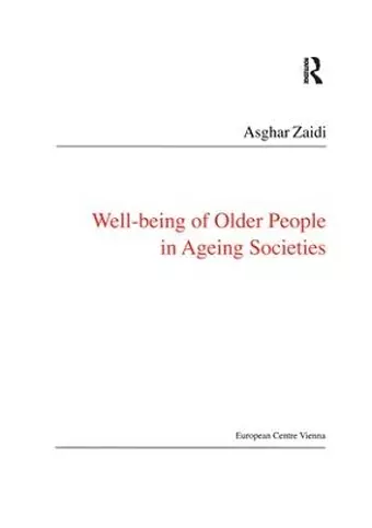 Well-Being of Older People in Ageing Societies cover