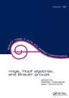 Rings, Hopf Algebras, and Brauer Groups cover