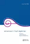 Advances in Hopf Algebras cover