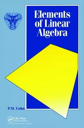 Elements of Linear Algebra cover