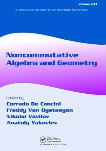 Noncommutative Algebra and Geometry cover