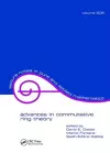 Advances in Commutative Ring Theory cover