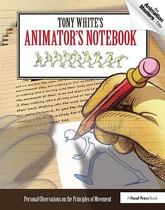 Tony White's Animator's Notebook cover
