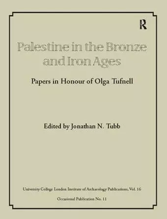 Palestine in the Bronze and Iron Ages cover