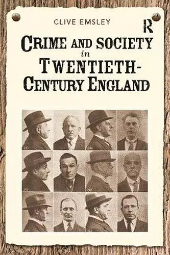 Crime and Society in Twentieth Century England cover