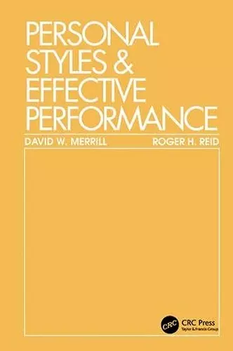 Personal Styles & Effective Performance cover