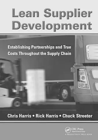 Lean Supplier Development cover