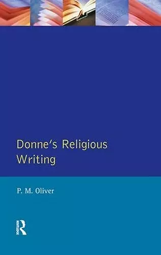 Donne's Religious Writing cover