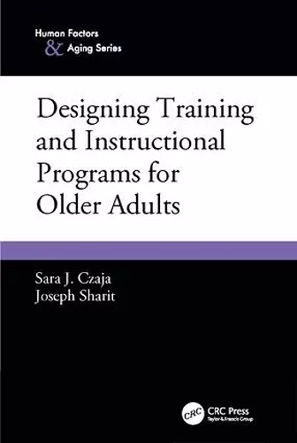 Designing Training and Instructional Programs for Older Adults cover