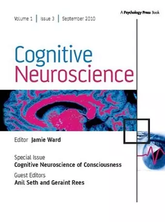 Cognitive Neuroscience of Consciousness cover