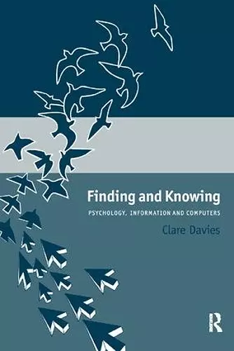 Finding and Knowing cover