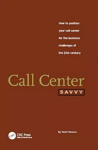 Call Center Savvy cover