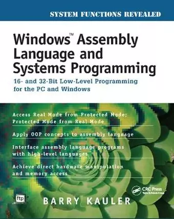 Windows Assembly Language and Systems Programming cover