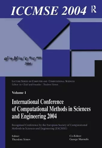 International Conference of Computational Methods in Sciences and Engineering (ICCMSE 2004) cover