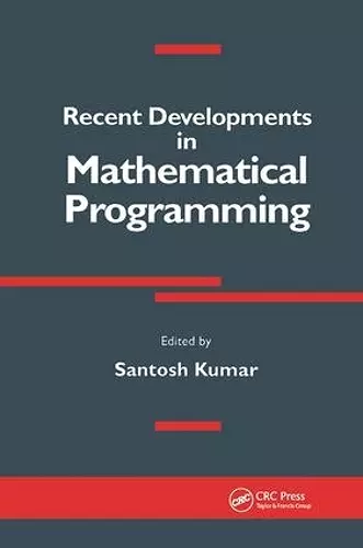 Recent Developments in Mathematical Programming cover