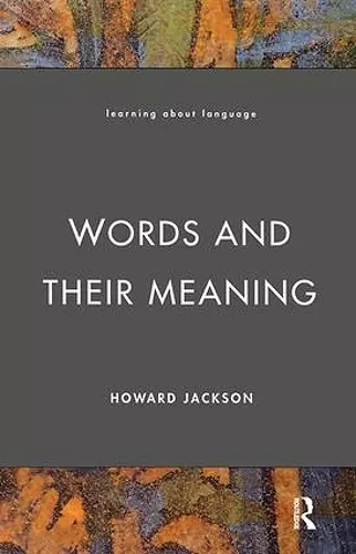 Words and Their Meaning cover