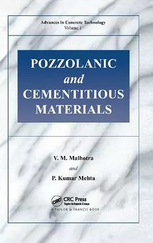 Pozzolanic and Cementitious Materials cover
