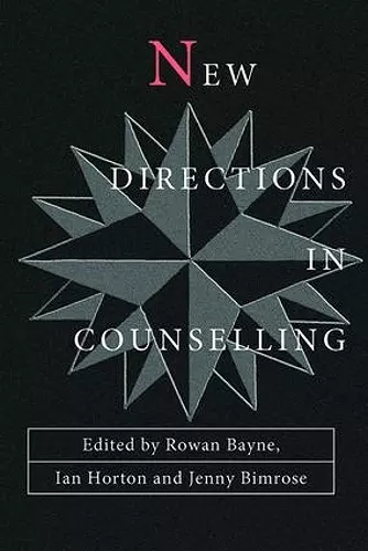 New Directions in Counselling cover