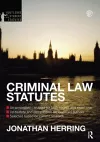 Criminal Law Statutes 2012-2013 cover