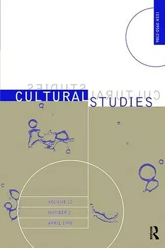Cultural Studies - Vol 12.2 cover