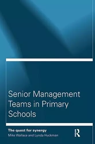 Senior Management Teams in Primary Schools cover