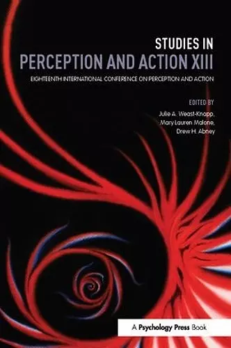 Studies in Perception and Action XIII cover