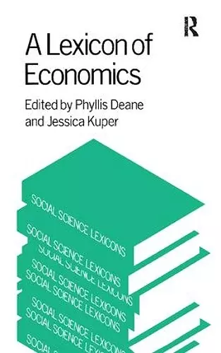 A Lexicon of Economics cover