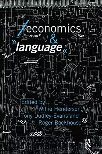Economics and Language cover