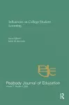 Influences on College Student Learning cover