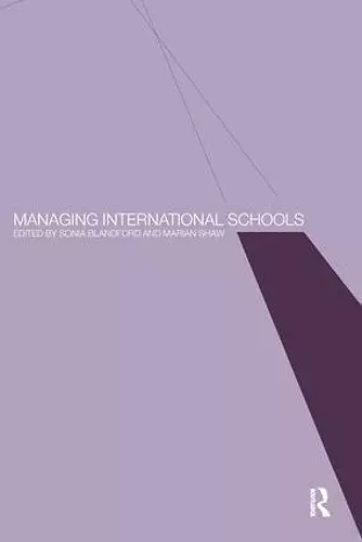 Managing International Schools cover