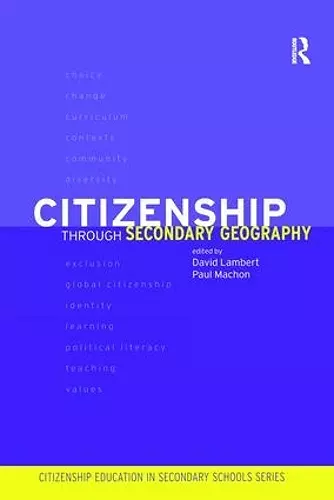 Citizenship Through Secondary Geography cover