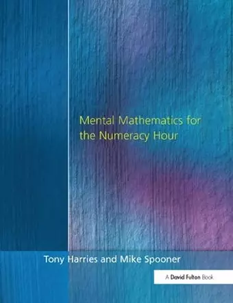 Mental Mathematics for the Numeracy Hour cover