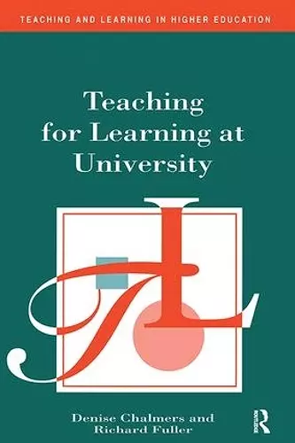 Teaching for Learning at University cover