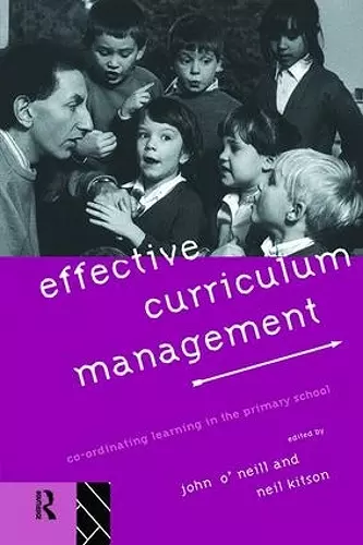 Effective Curriculum Management cover