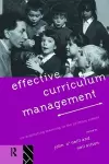 Effective Curriculum Management cover