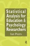 Statistical Analysis for Education and Psychology Researchers cover